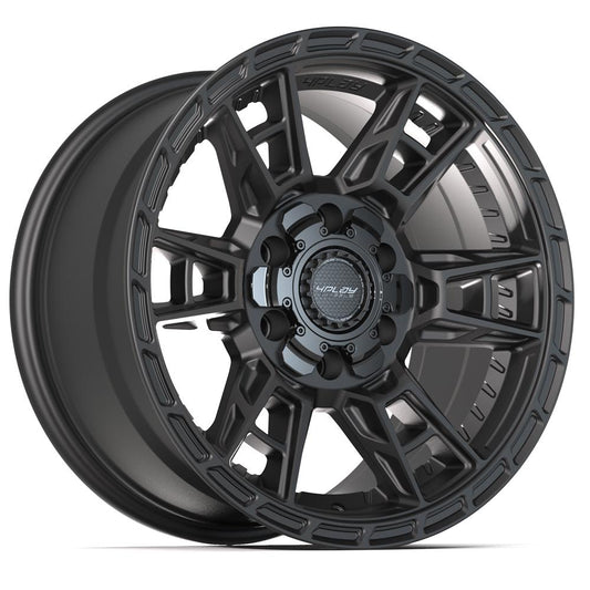 4PLAY 4PS20 17x9 6X139.7, 6X135 18 SATIN BLACK