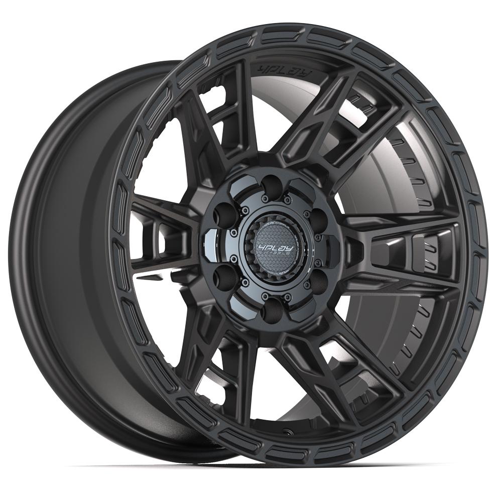 4PLAY 4PS20 17x9 6X139.7, 6X135 -6 SATIN BLACK