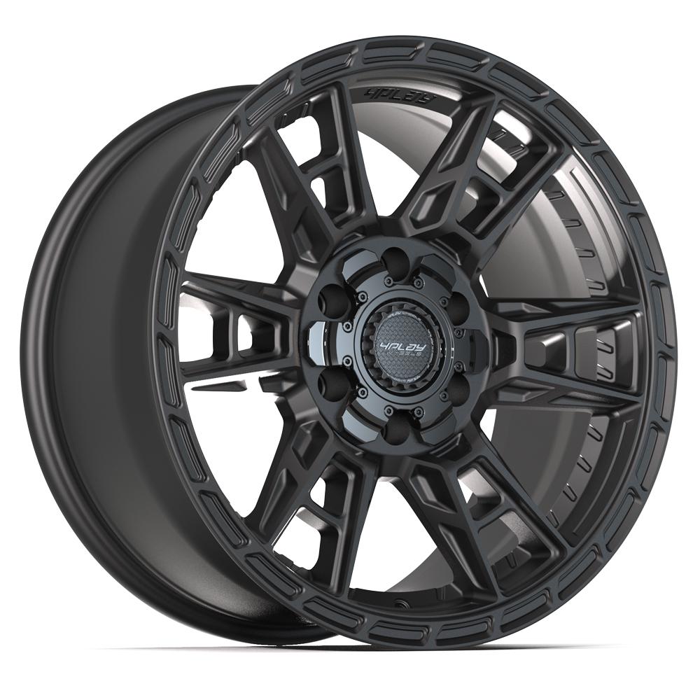 4PLAY 4PS20 18x9 6X139.7, 6X135 18 SATIN BLACK