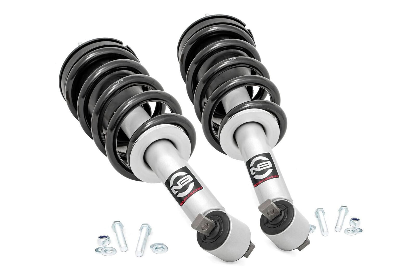 Rough Country Loaded Strut Pair | Stock | Chevy/GMC 1500 2WD/4WD (07-13)