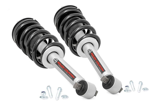Rough Country Loaded Strut Pair | 3.5 Inch | Chevy/GMC 1500 Truck & SUV (07-14)