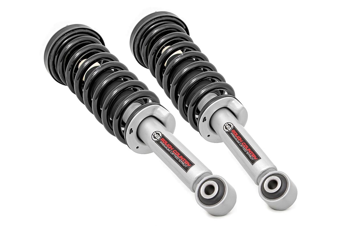 Rough Country Loaded Strut Pair | 3 Inch | Ford F-150 4WD (2009-2013)