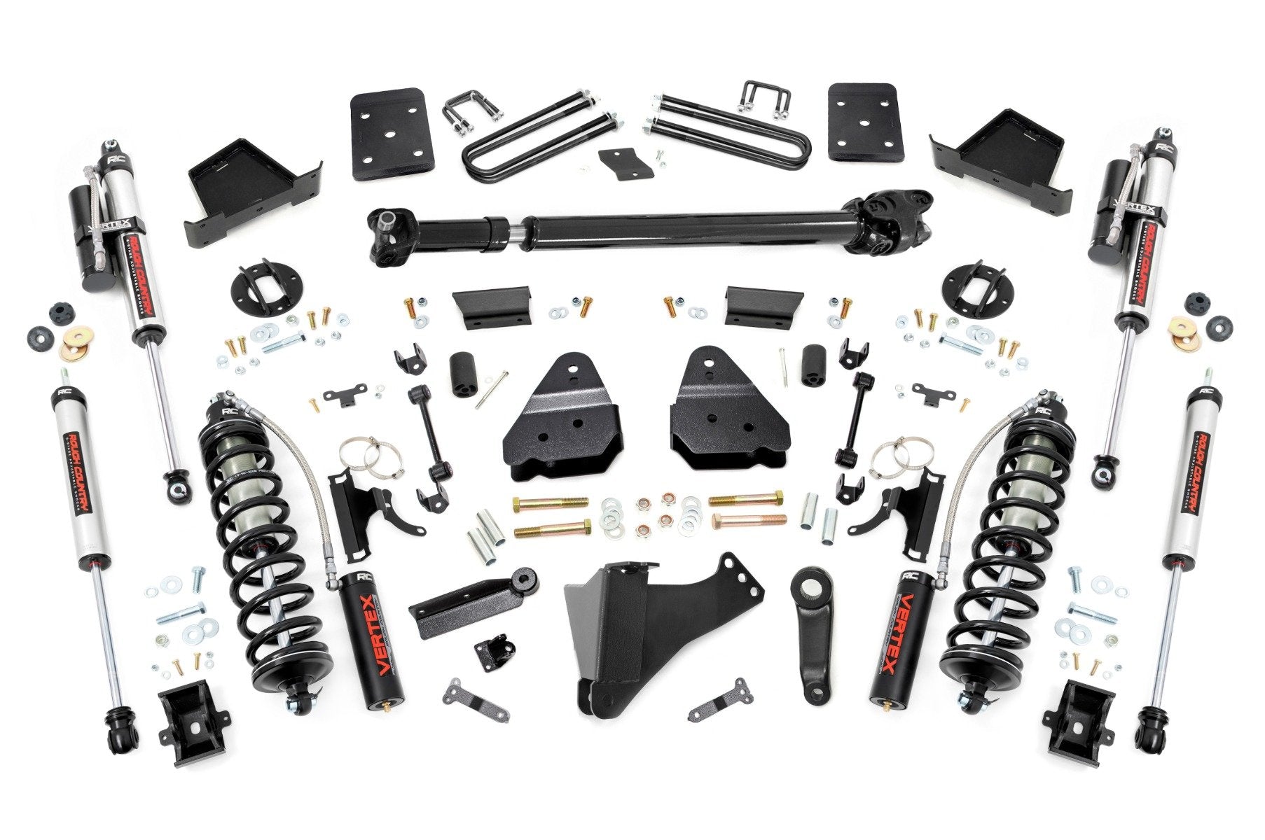 Rough Country 6 Inch Lift Kit  |  Diesel  |  FR D/S  |  C/O Vertex | Ford F-250/F-350 Super Duty (17-22)