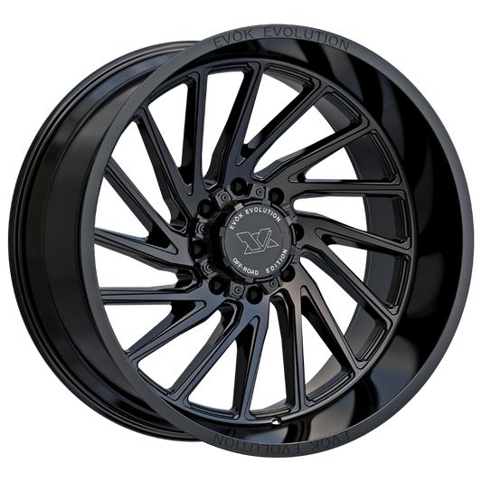 Evok EV505 Custom Wheel Gloss Black
