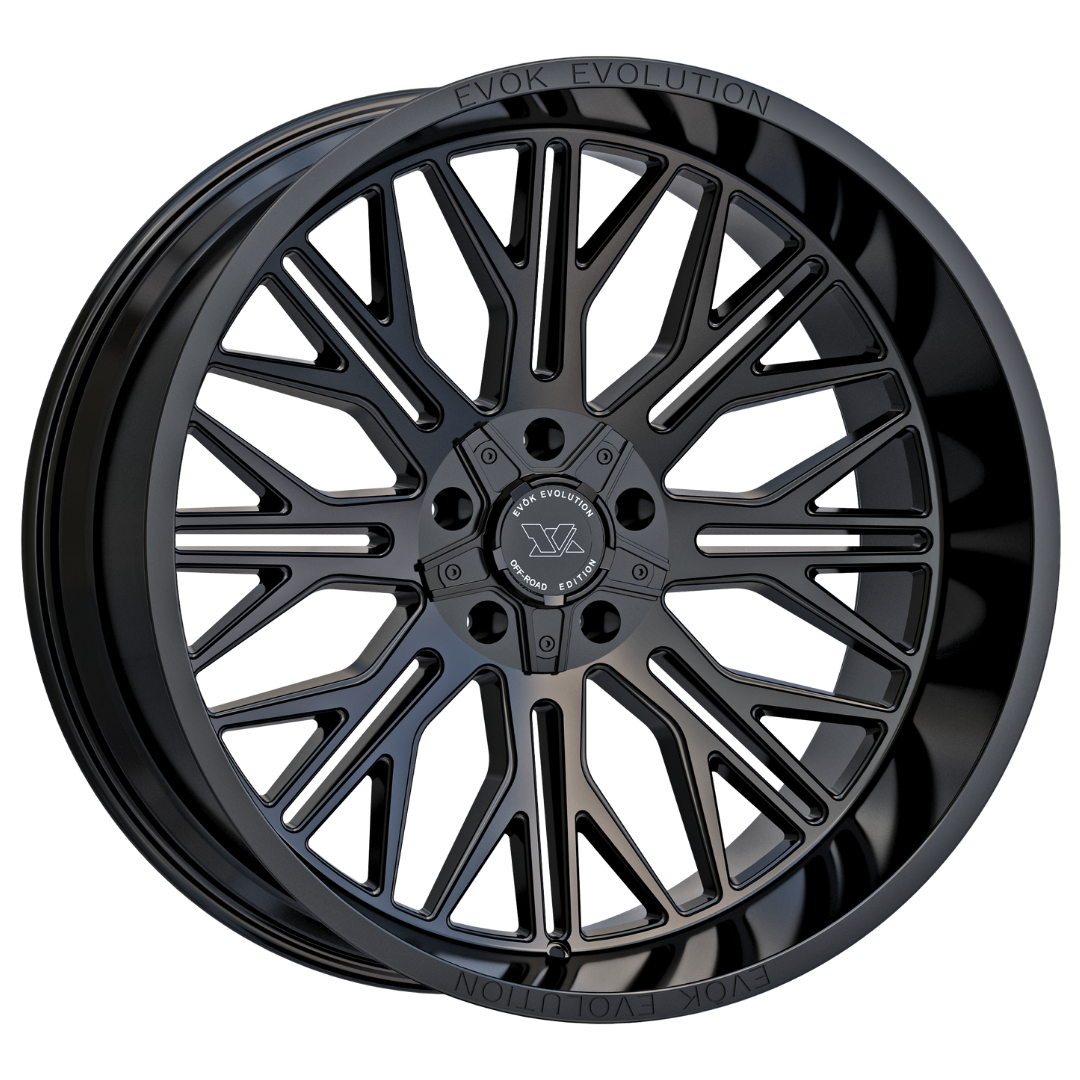 Evok EV506 Custom Wheel Gloss Black