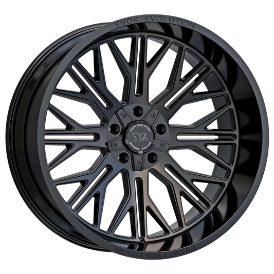 Evok EV506 Custom Wheel Gloss Black