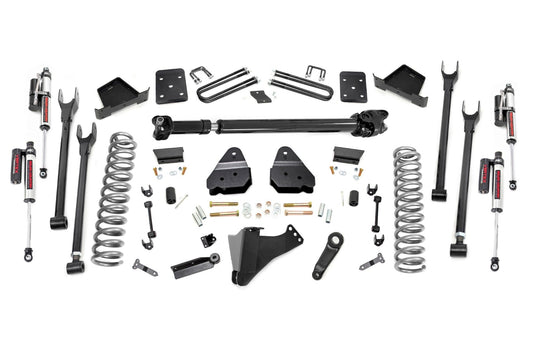 Rough Country 6 Inch Lift Kit | 4-Link | No OVLD | D/S | Vertex | Ford F-250/F-350 Super Duty (17-22)