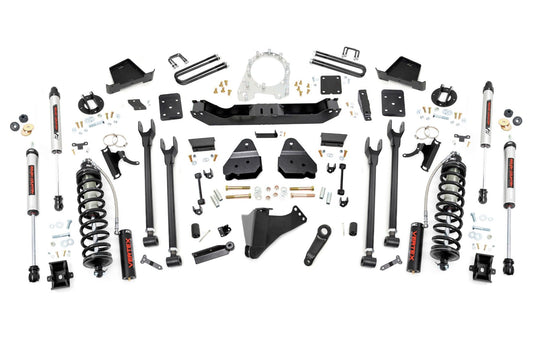 Rough Country 6 Inch Lift Kit | Diesel | 4 Link | OVLD | Ford F-250/F-350 Super Duty (17-22)