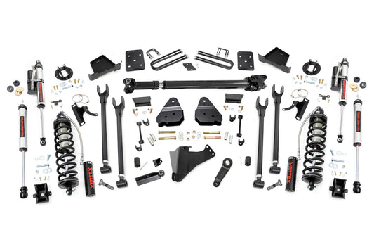 Rough Country 6 Inch Lift Kit | Diesel | 4-Link | FR D/S | C/O Vertex | Ford F-250/F-350 Super Duty (17-22)