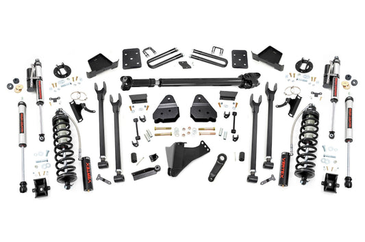 Rough Country 6 Inch Lift Kit  |  Diesel  |  4 Link  |  D/S  |  C/O Vertex | Ford F-250/F-350 Super Duty (17-22)