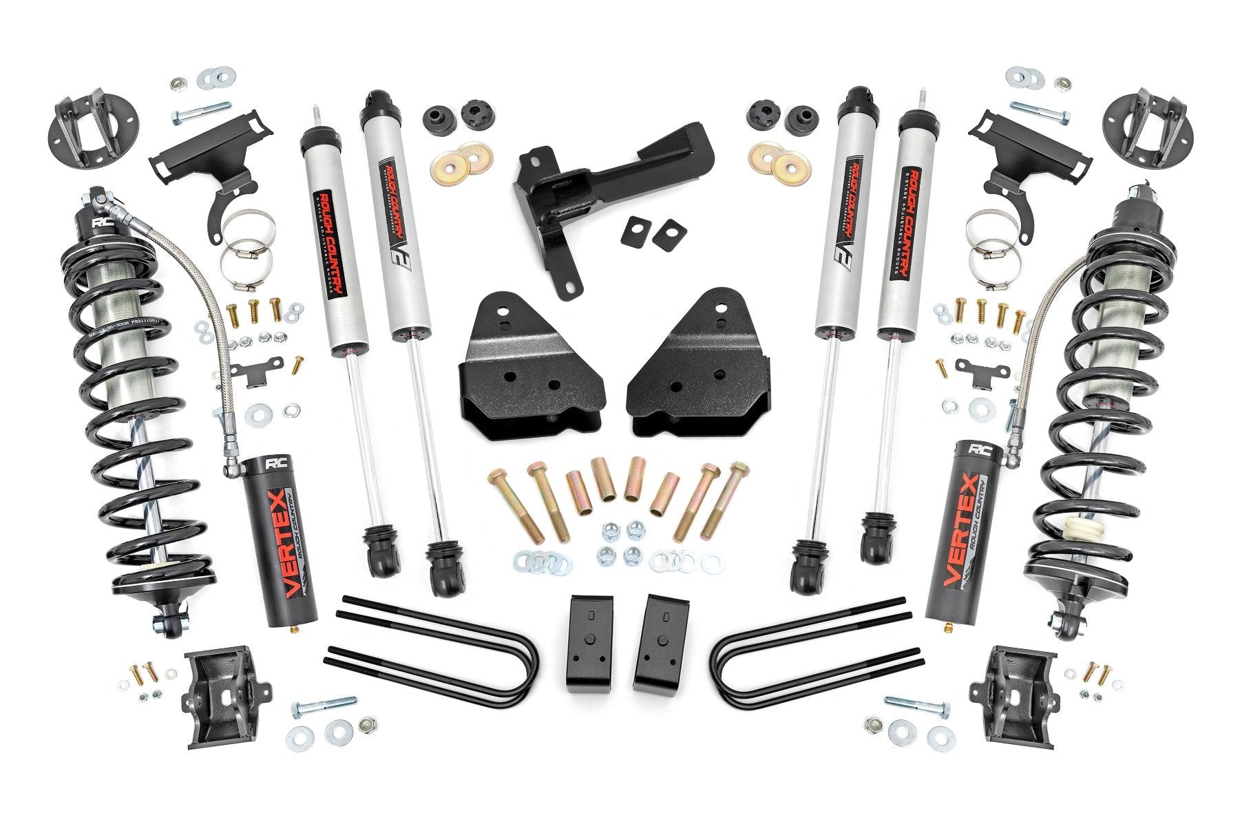 Rough Country 3 Inch Lift Kit | Coilover Conversion | Diesel | Ford F-250 Super Duty (17-22)