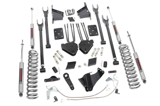 Rough Country 6 Inch Lift Kit |4-Link | No OVLD | Ford F-250 Super Duty 4WD (2015-2016)