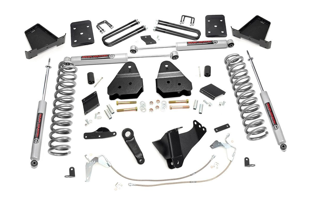 Rough Country 6 Inch Lift Kit | Diesel | OVLD | Ford F-250 Super Duty 4WD (2015-2016)