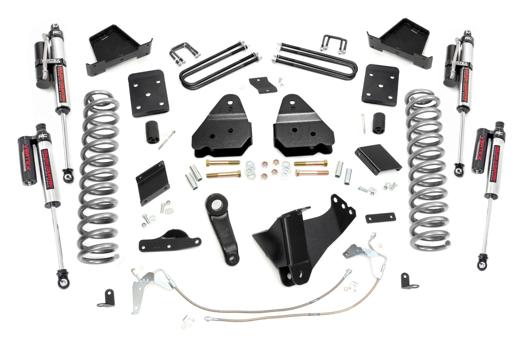 Rough Country 6 Inch Lift Kit | Gas | OVLD | Vertex | Ford F-250 Super Duty 4WD (2011-2014)