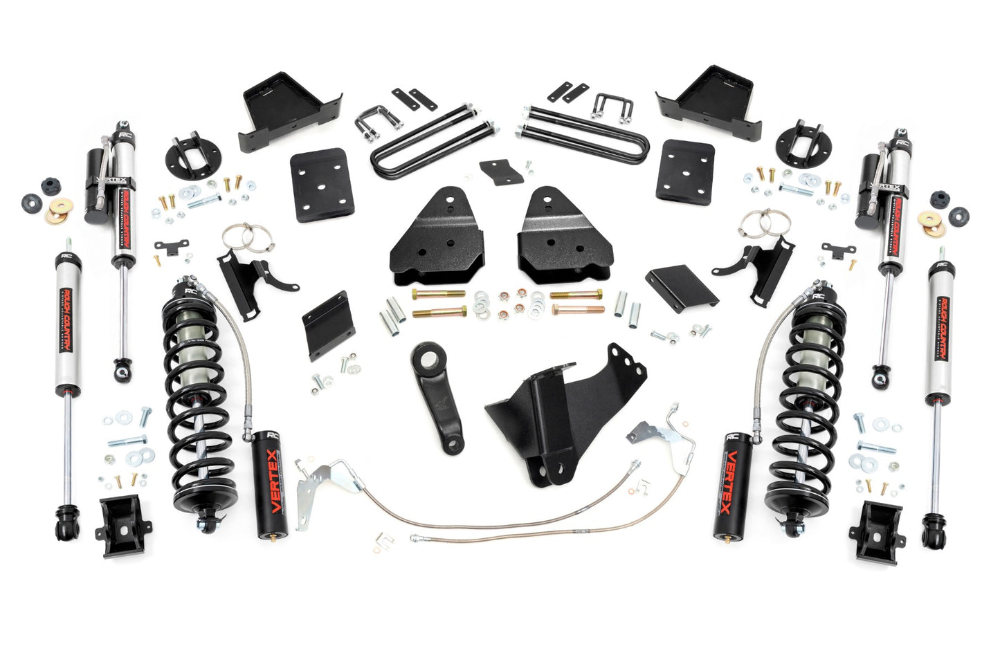 Rough Country 6 Inch Lift Kit  |  Gas  |  OVLD  |  C/O Vertex | Ford F-250 Super Duty (11-14)