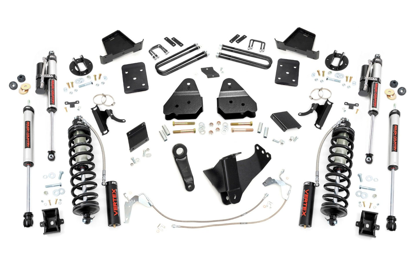 Rough Country 6 Inch Lift Kit  |  Gas  |  No OVLD  |  C/O Vertex | Ford F-250 Super Duty (15-16)
