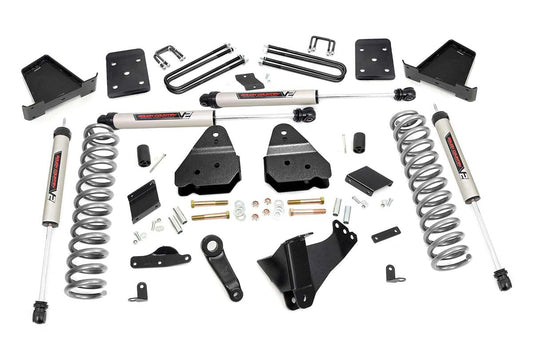 Rough Country 4.5 Inch Lift Kit | No OVLD | V2 | Ford F-250 Super Duty 4WD (2015-2016)
