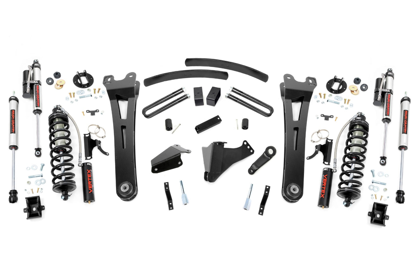 Rough Country 6 Inch Lift Kit  |  Diesel  |  Radius Arm  |  C/O Vertex | Ford F-250/F-350 Super Duty (05-07)