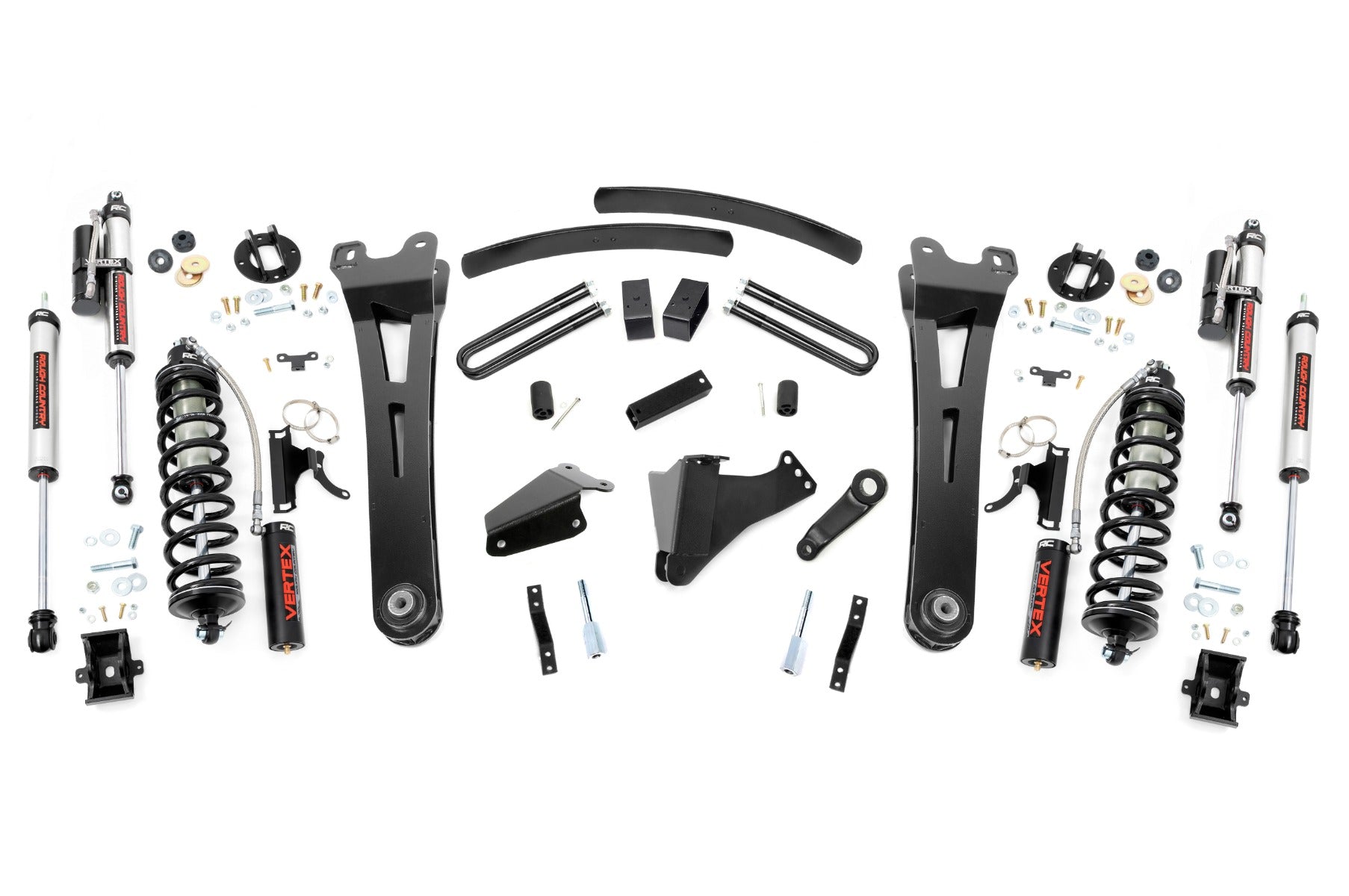 Rough Country 6 Inch Lift Kit  |  Diesel  |  Radius Arm  |  C/O Vertex | Ford F-250/F-350 Super Duty (05-07)