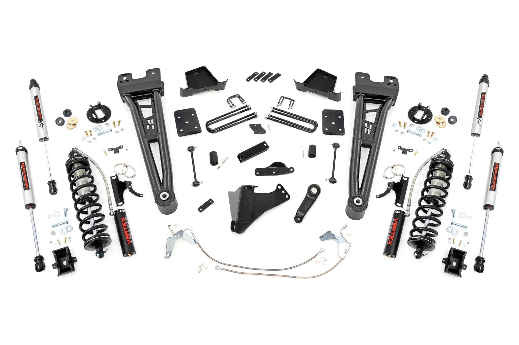 Rough Country 6 Inch Lift Kit  |  Gas  |  Radius Arm  |  C/O V2 | Ford F-250/F-350 Super Duty (08-10)