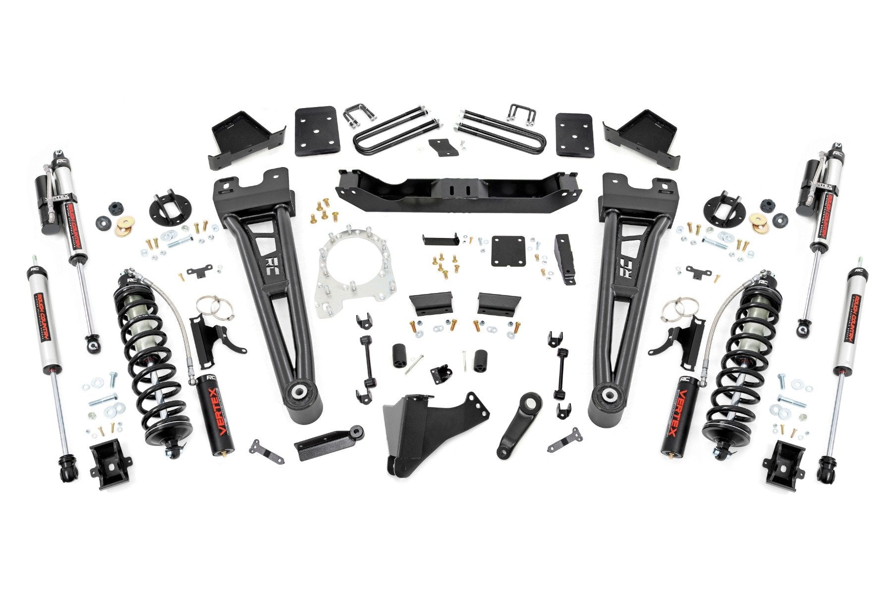 Rough Country 6 Inch Lift Kit  |  R/A  |  No OVLD  |  C/O Vertex | Ford F-250/F-350 Super Duty (17-22)