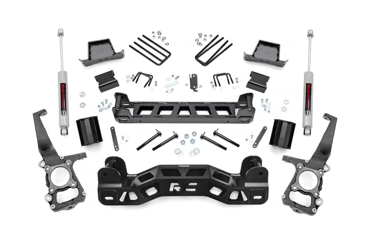 Rough Country 6 Inch Lift Kit | Ford F-150 2WD (2011-2014)