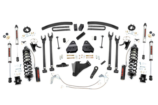Rough Country 6 Inch Lift Kit  |  Diesel  |  4 Link  |  C/O V2 | Ford F-250/F-350 Super Duty (08-10)