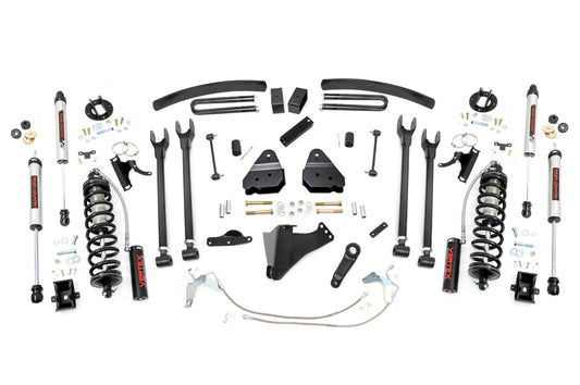 Rough Country 6 Inch Lift Kit  |  Gas  |  4 Link  |  C/O V2 | Ford F-250/F-350 Super Duty (08-10)