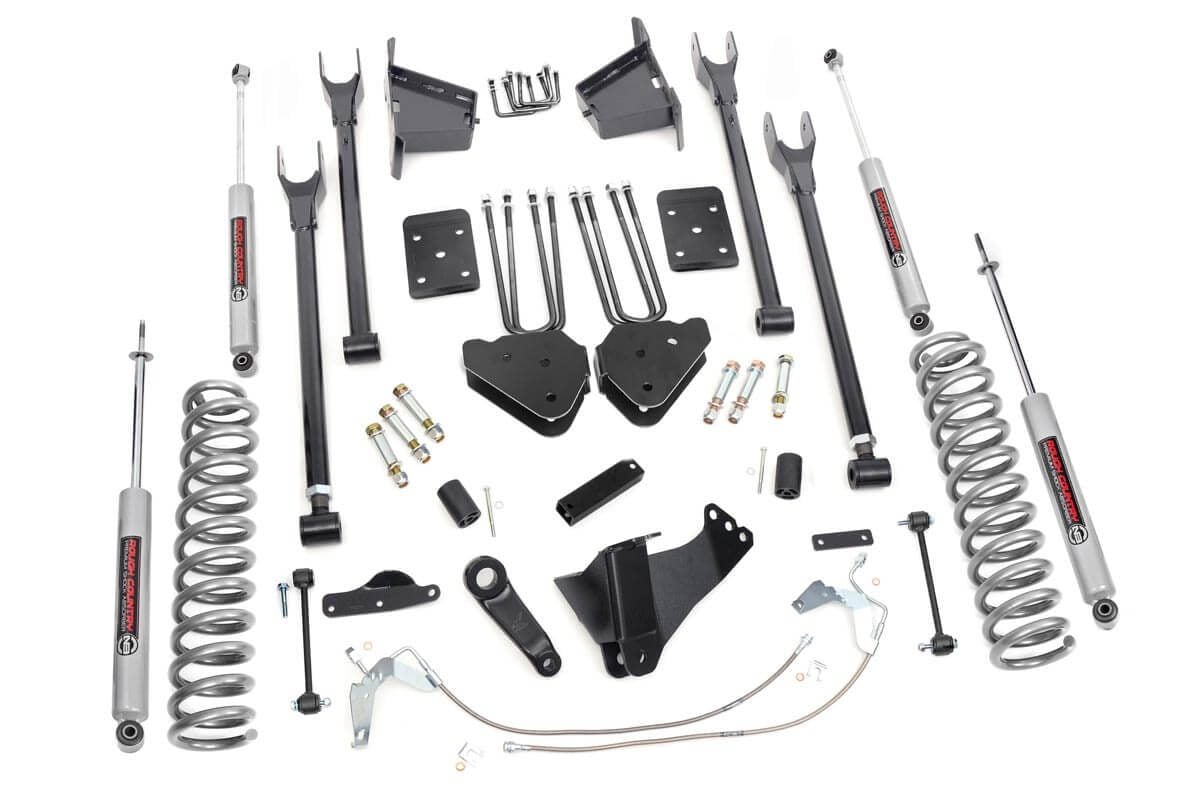Rough Country 8 Inch Lift Kit | 4 Link | Ford F-250/F-350 Super Duty 4WD (2008-2010)