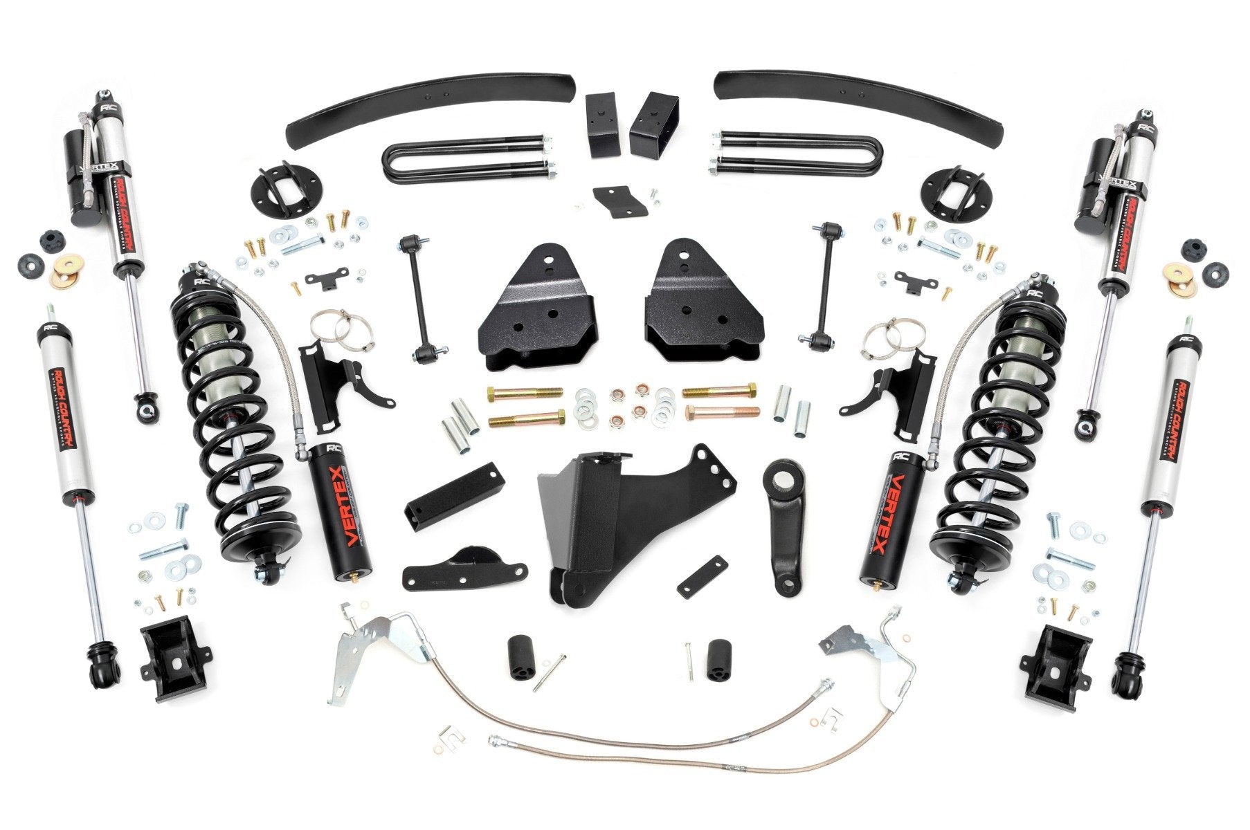 Rough Country 6 Inch Lift Kit  |  Gas  |  C/O Vertex | Ford F-250/F-350 Super Duty (08-10)