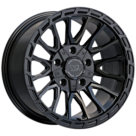 Evok EV601 Custom Wheel Gloss Black