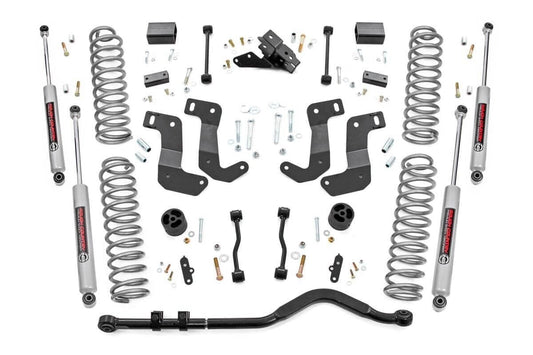 Rough Country 3.5 Inch Lift Kit | C/A Drop | 2-Door | Jeep Wrangler JL 4WD (2018-2023)