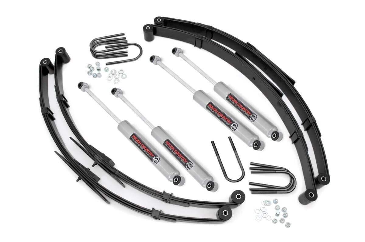 Rough Country 4 Inch Lift Kit | Toyota Land Cruiser FJ40 4WD (1964-1980)