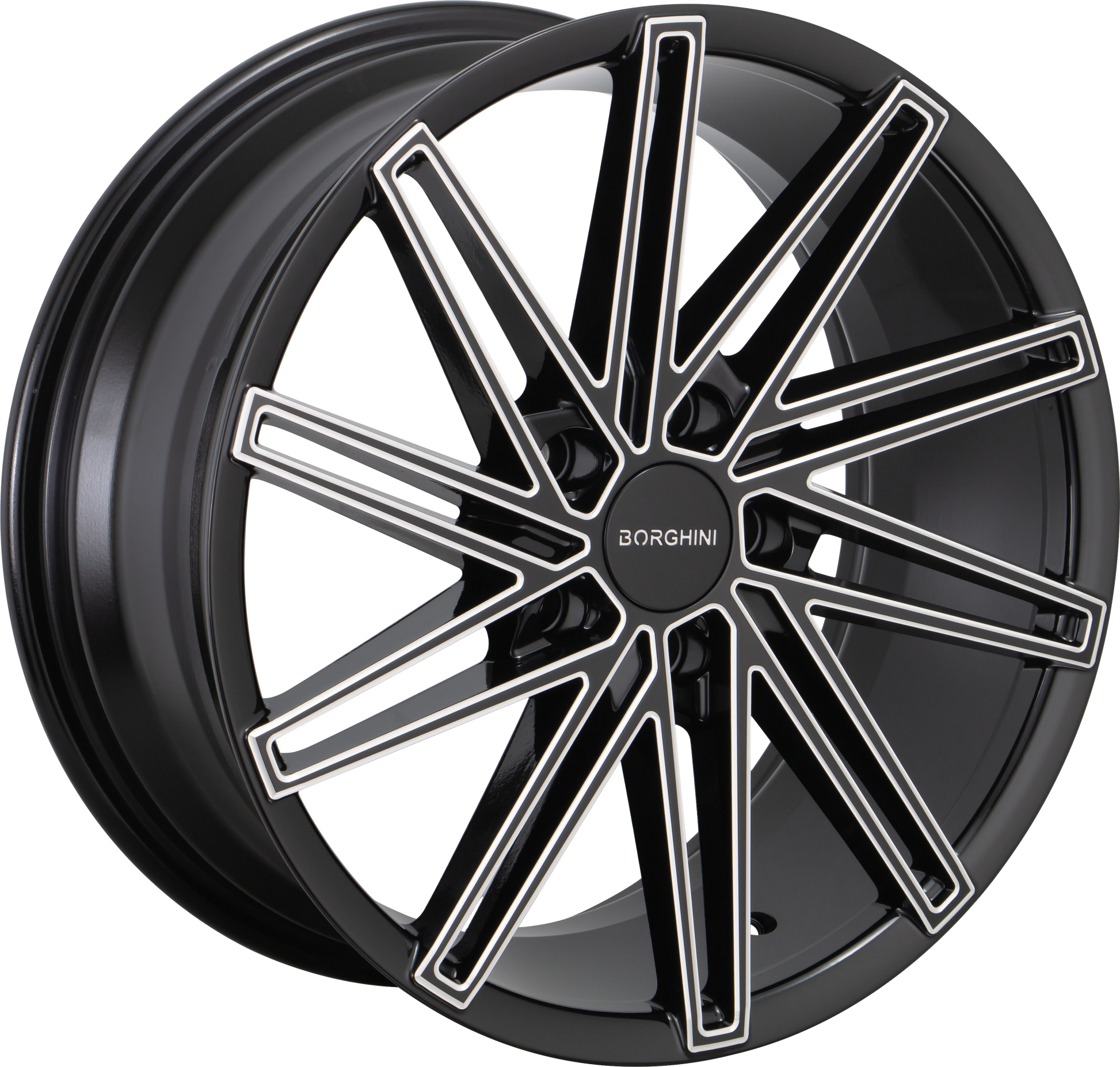 BORGHINI 65 BLACK AND MILLED