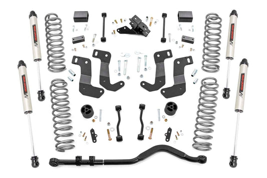 Rough Country 3.5 Inch Lift Kit | C/A Drop | Stage 1 | V2 | Jeep Wrangler Unlimited (24-26)