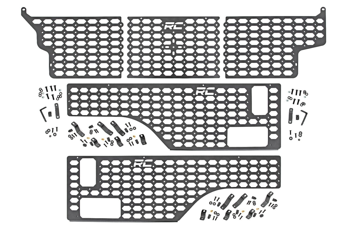 Rough Country Molle Panel Kit | Combo | Bed | Jeep Gladiator JT 4WD (2020-2025)