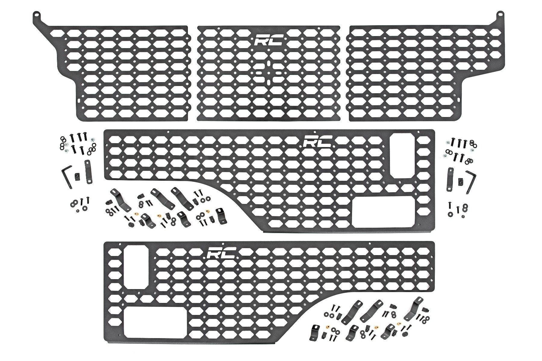 Rough Country Molle Panel Kit | Combo | Bed | Jeep Gladiator JT 4WD (2020-2025)