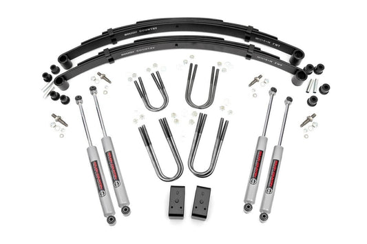 Rough Country 3 Inch Lift Kit | Rear Blocks | Jeep Grand Wagoneer/J10 Truck/J20 Truck/Wagoneer 4WD