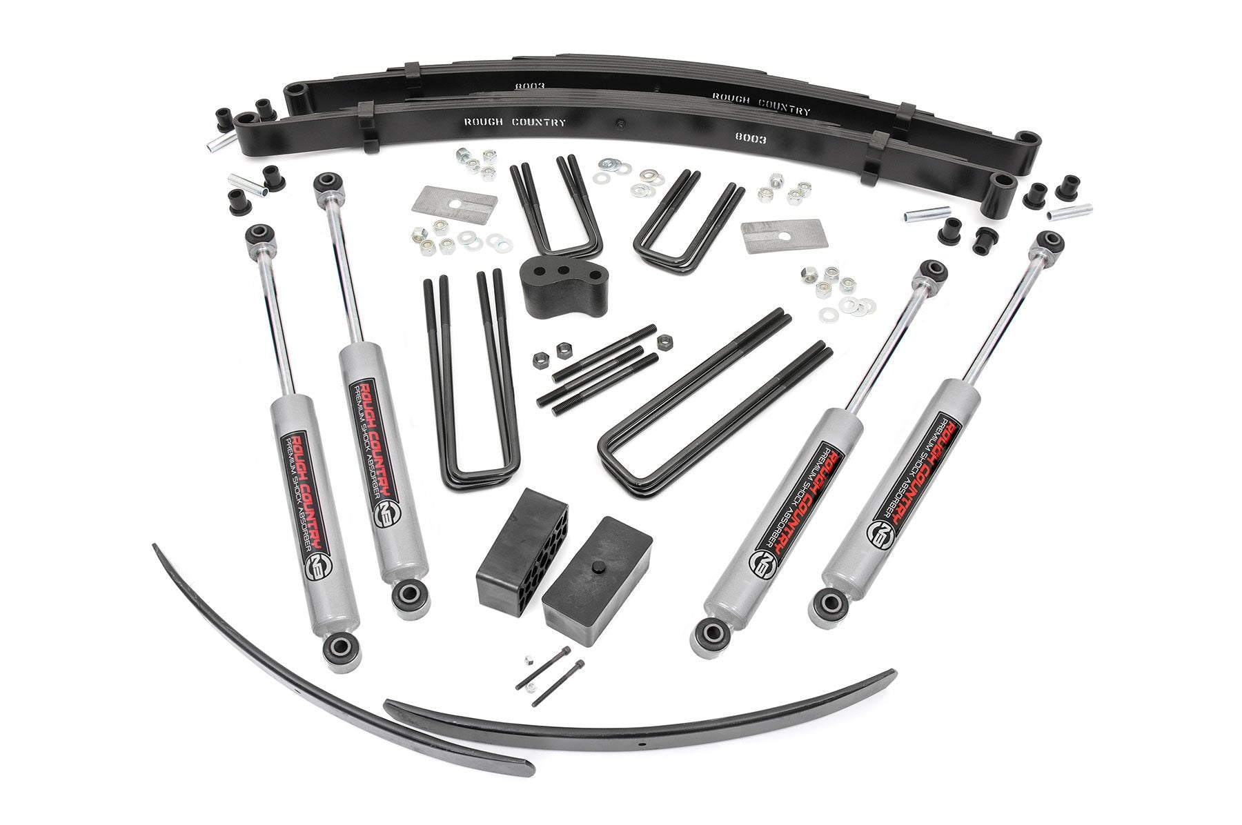 Rough Country 4 Inch Lift Kit | Rear Blocks | Dodge/Plymouth Ramcharger/Trailduster (1974)