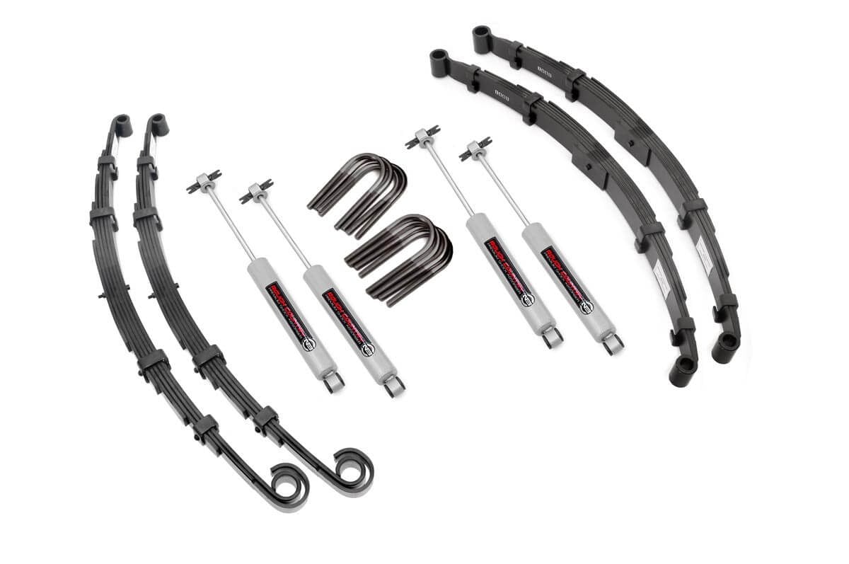 Rough Country 2.5 Inch Lift Kit | Jeep CJ5/CJ7 5 4WD (1969-1975)