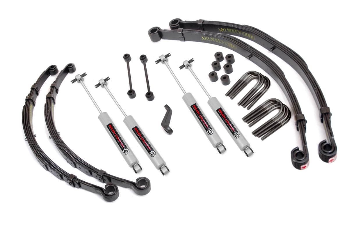 Rough Country 4 Inch Lift Kit | Jeep CJ5/CJ7 7 4WD (1976-1981)
