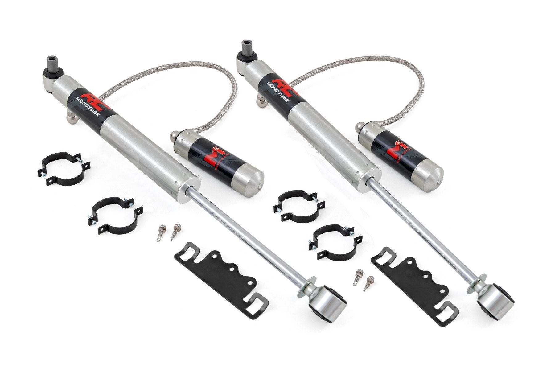 Rough Country M1R Monotube Front Shocks | 4.5-6" | Jeep Gladiator JT 4WD (2020-2025)