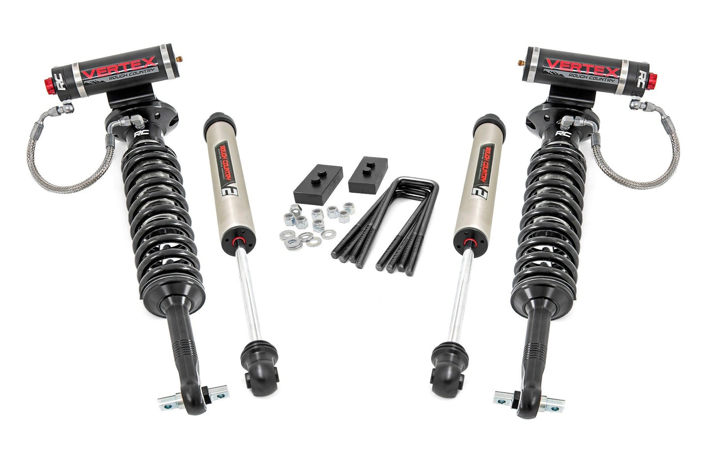 Rough Country 2 Inch Lift Kit | Vertex/V2 | Ford F-150 4WD (2021-2025)