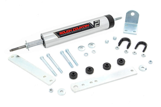 Rough Country V2 Steering Stabilizer | Ford Bronco/F-150/F-250  (1980-1998)