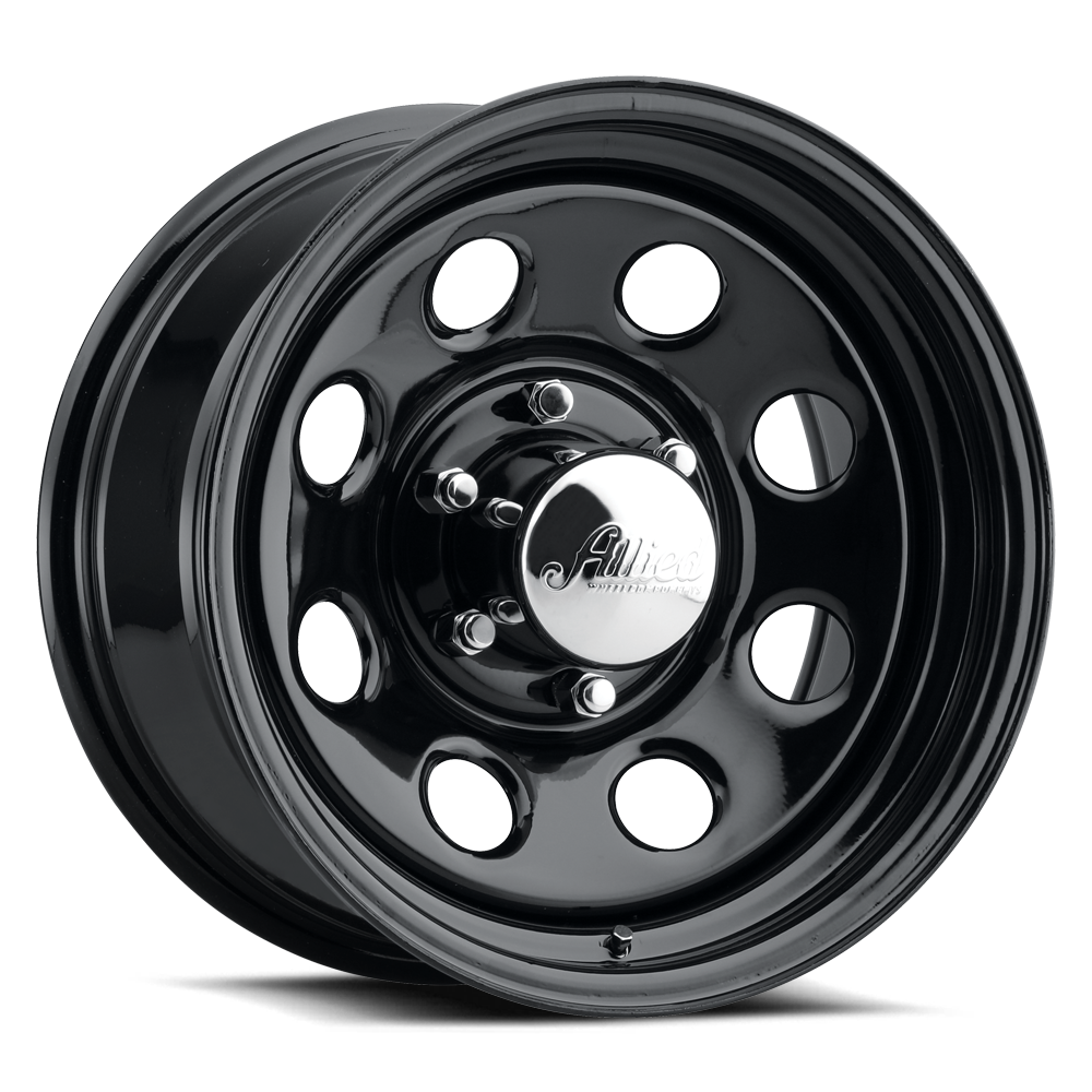 Allied Wheel Components Soft 8 wheel Black