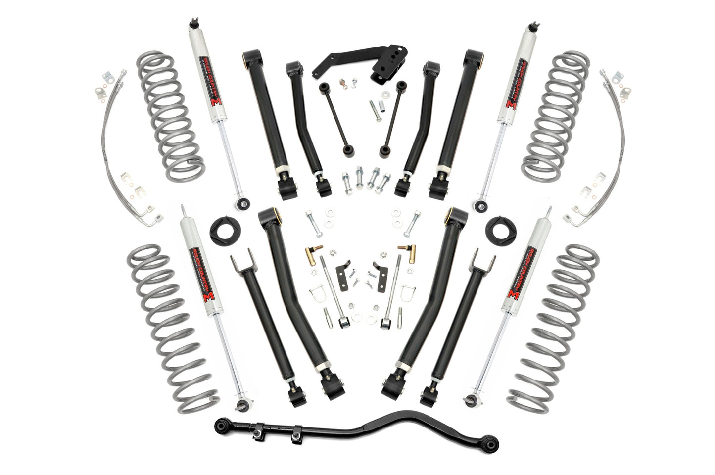 Rough Country 4 Inch Lift Kit | X-Series | M1 | Jeep Wrangler Unlimited 2WD/4WD (2007-2018)