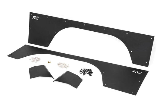 Rough Country Fender & Quarter Panel Armor | Front | Combo | Jeep Cherokee XJ (84-96)