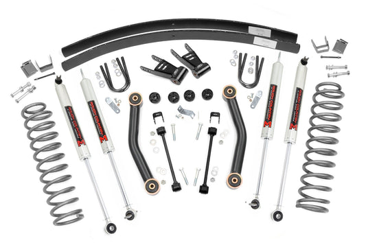 Rough Country 4.5 Inch Lift Kit | M1 | Rear AAL | Jeep Cherokee XJ 2WD/4WD (1984-2001)