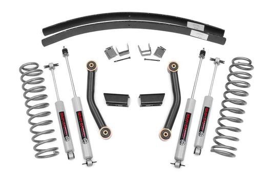 Rough Country 3 Inch Lift Kit | Series II | RR AAL | Jeep Cherokee XJ 2WD/4WD (1984-2001)