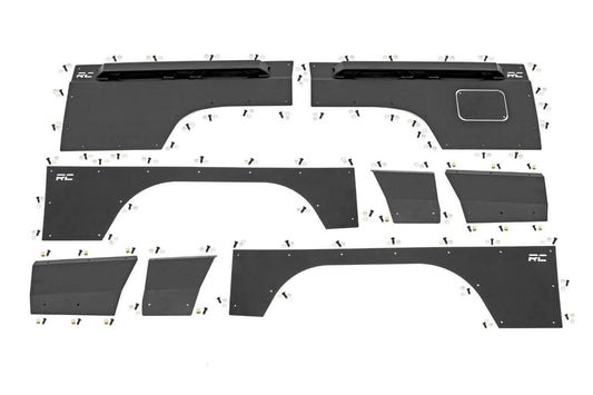 Rough Country Full Body Armor | FR & RR Combo | Jeep Cherokee XJ 2WD/4WD (1984-1996)
